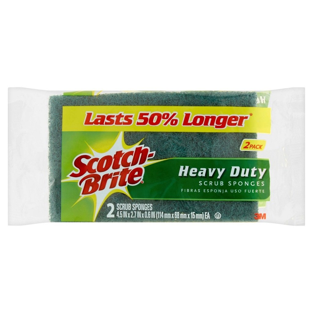 Scotch-Brite Heavy Duty Scrub Sponges 12-Pack