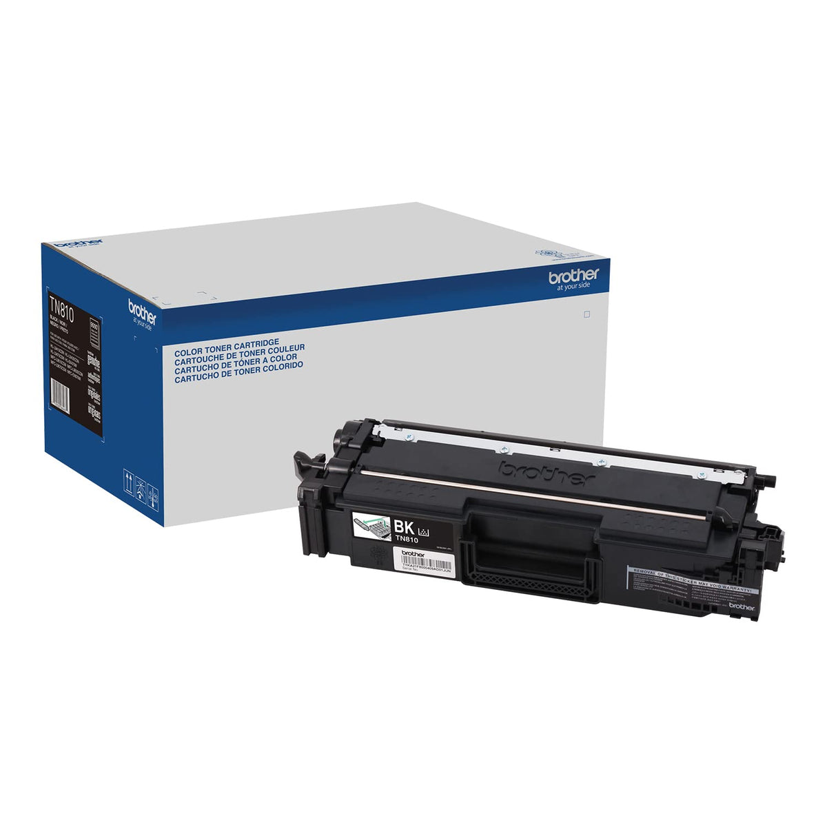 Brother OEM TN810BK Standard Yield Black Toner Cartridge
