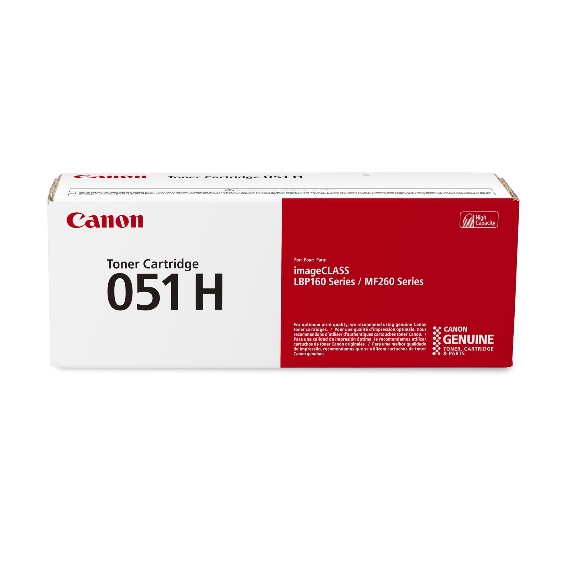 Canon 051 High Capacity Black Toner Cartridge 2169C002