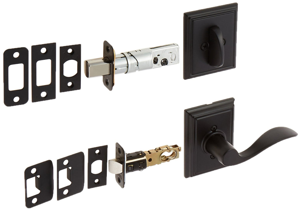 Schlage F59 Accent 622 LH Addison Interior Lever