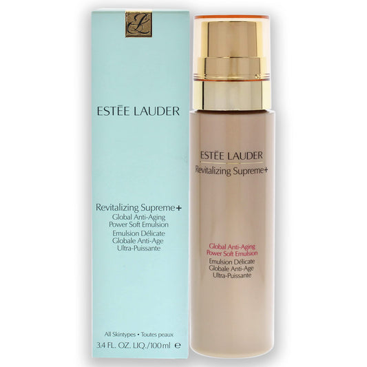 Estee Lauder Revitalizing Supreme Plus Global Anti-Aging Power Soft Emulsion 3.4 oz Women (16665)
