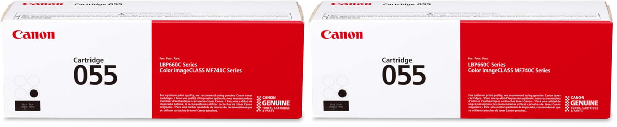 Canon Genuine 055 Yellow Toner Cartridge Compatible with LBP664Cdw, MF741Cdw, MF743Cdw, MF745Cdw, MF746Cdw