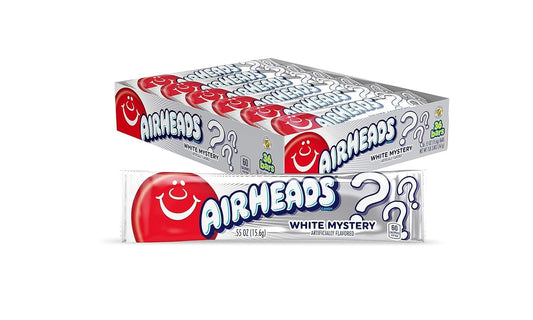 Airheads White Mystery Full Size Bars 0.55 oz (36 Pack)
