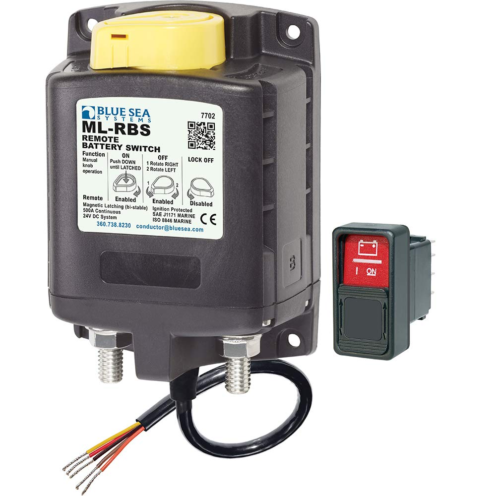 Blue Sea 7702 Remote Battery Switch 24V DC