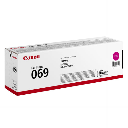 Triplenet Pricing Toner Cartridge 069 M Magenta 5092C001 Bundle with Cleaning Cloth