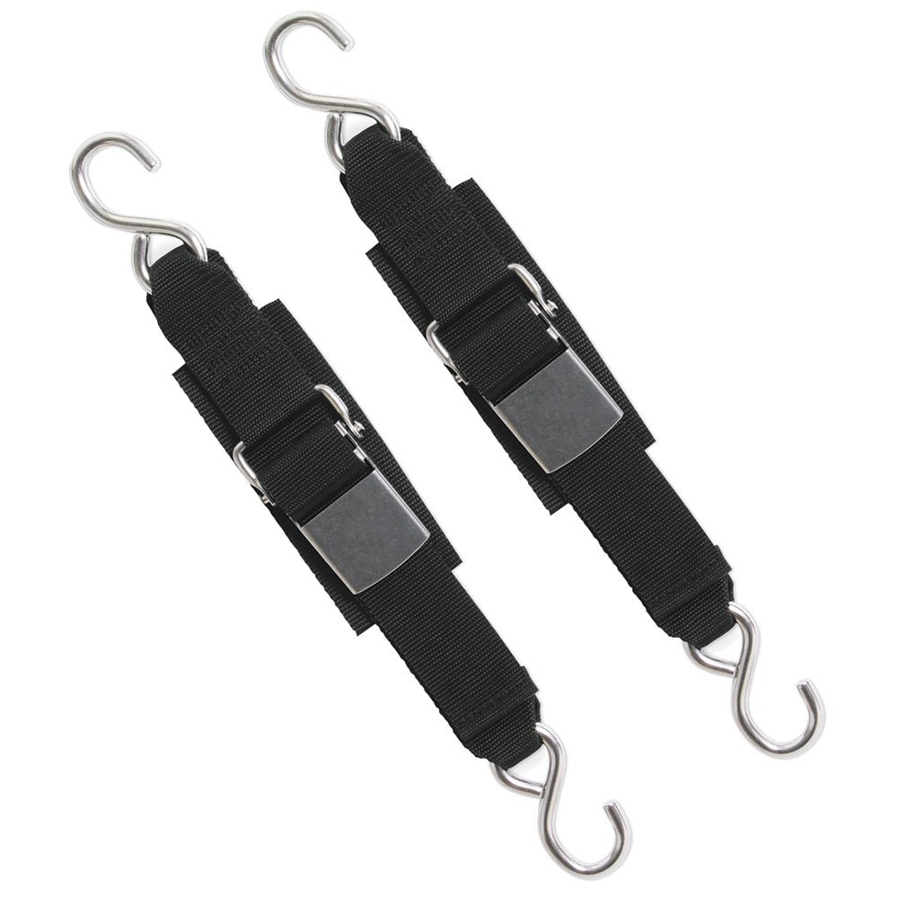 BoatBuckle Kwik-Lok Transom Tie-Downs 2" x 4ft 2-Pack