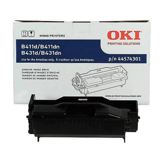 OKI 44574301 Drum Unit, Black, 30,000 Pages