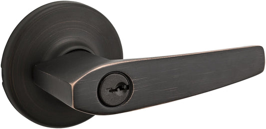 Kwikset Delta 405DL Keyed Entry Leverset Venetian Bronze
