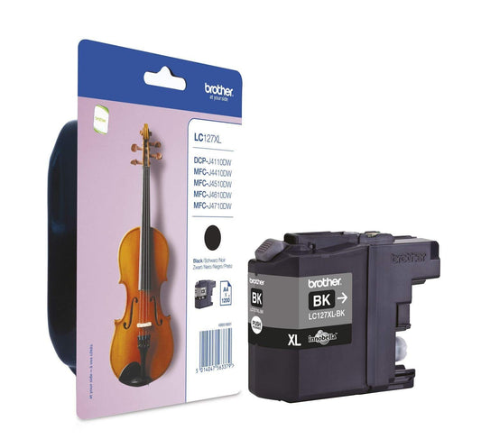 Brother LC127XLBK High Yield Ink Cartridge Black