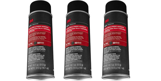 3M 38808 Headliner & Fabric Adhesive 18.1 Oz 3 Pack