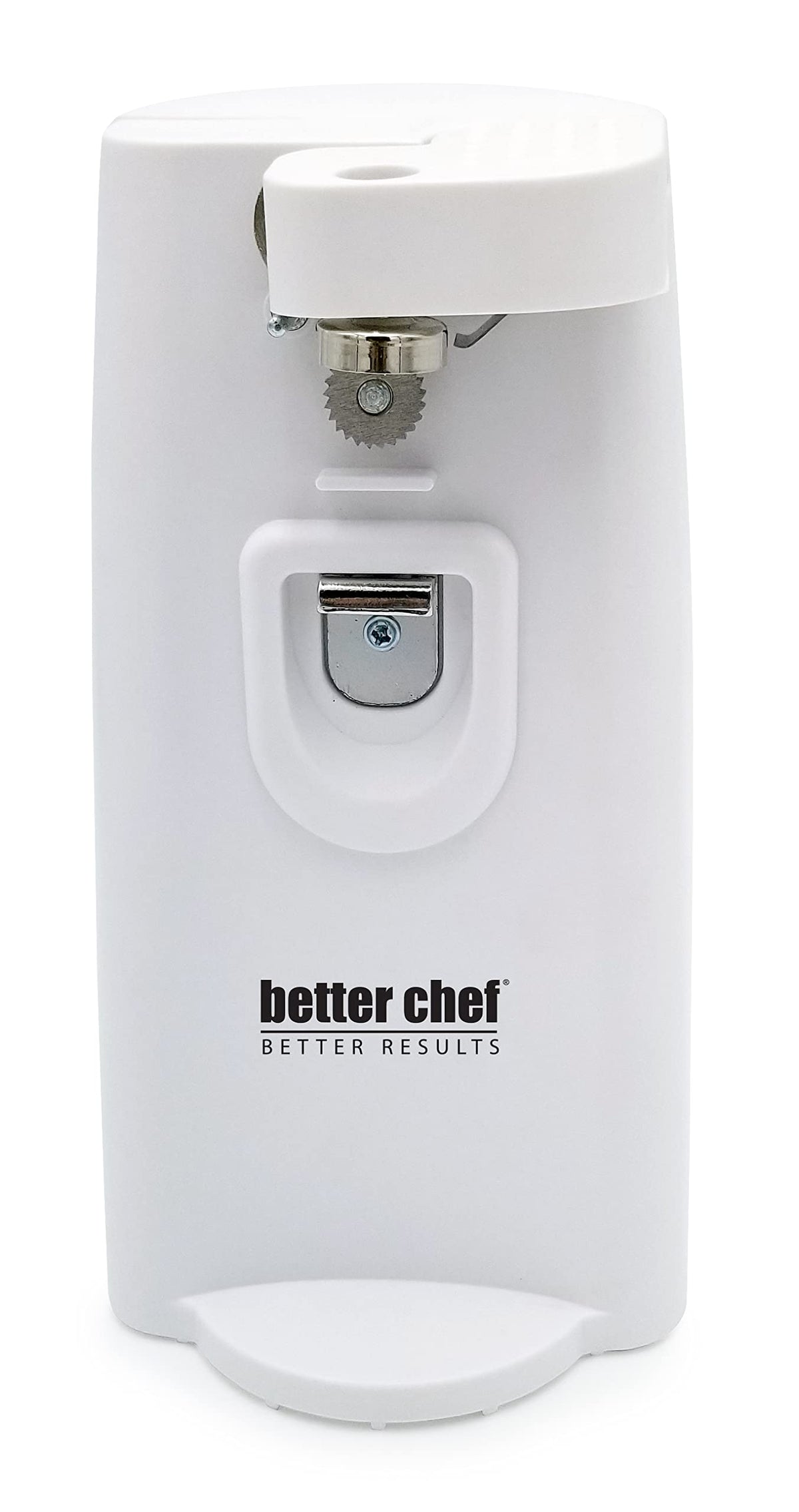 Better Chef Electric Tall Can Opener, 3-in-1, White