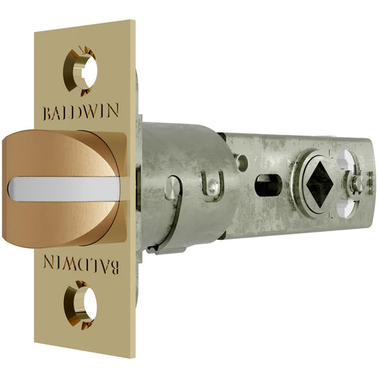 Baldwin 5540 Adjustable Estate Passage Latch, Non-Lacquered Brass