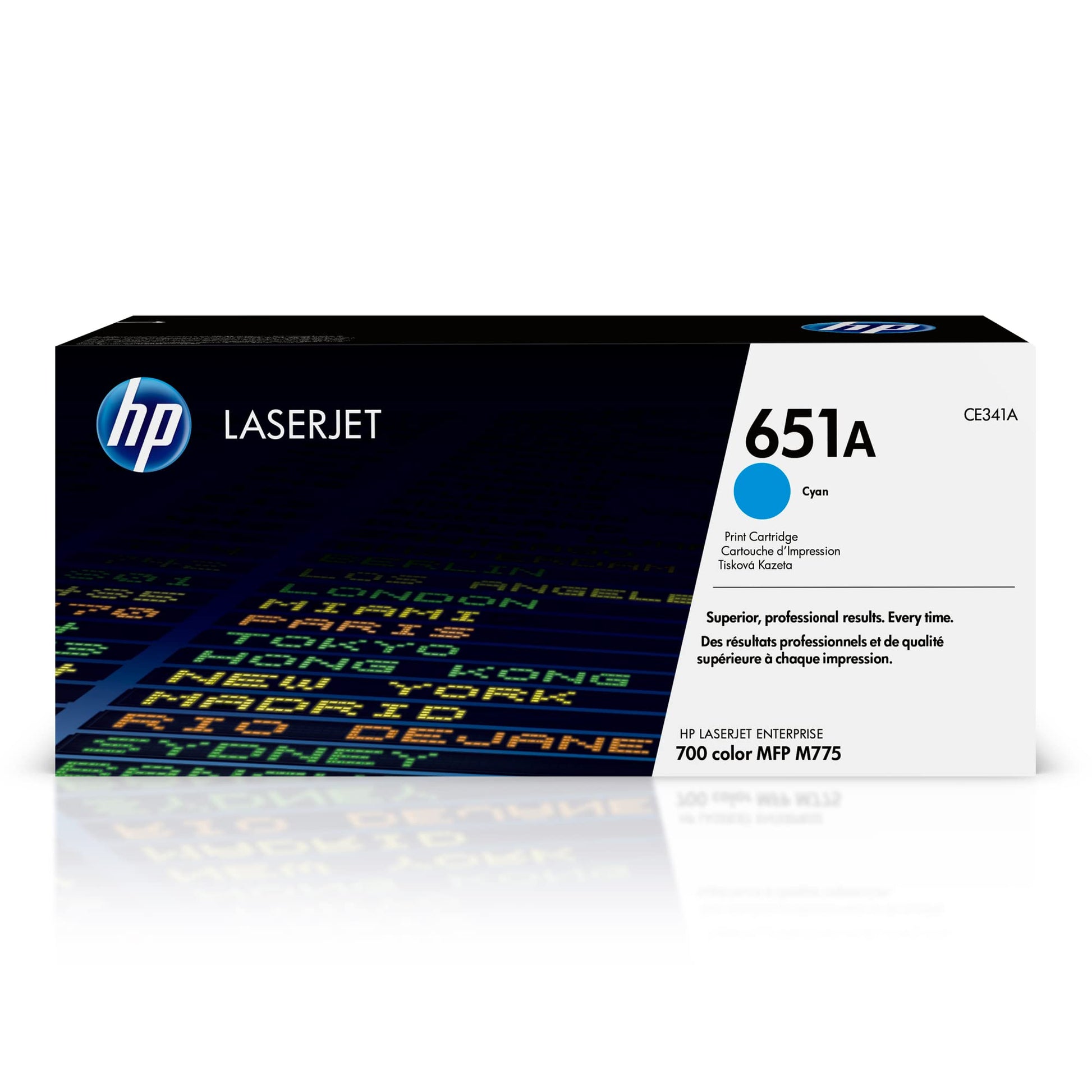 HP 651A Cyan Toner Cartridge CE341A
