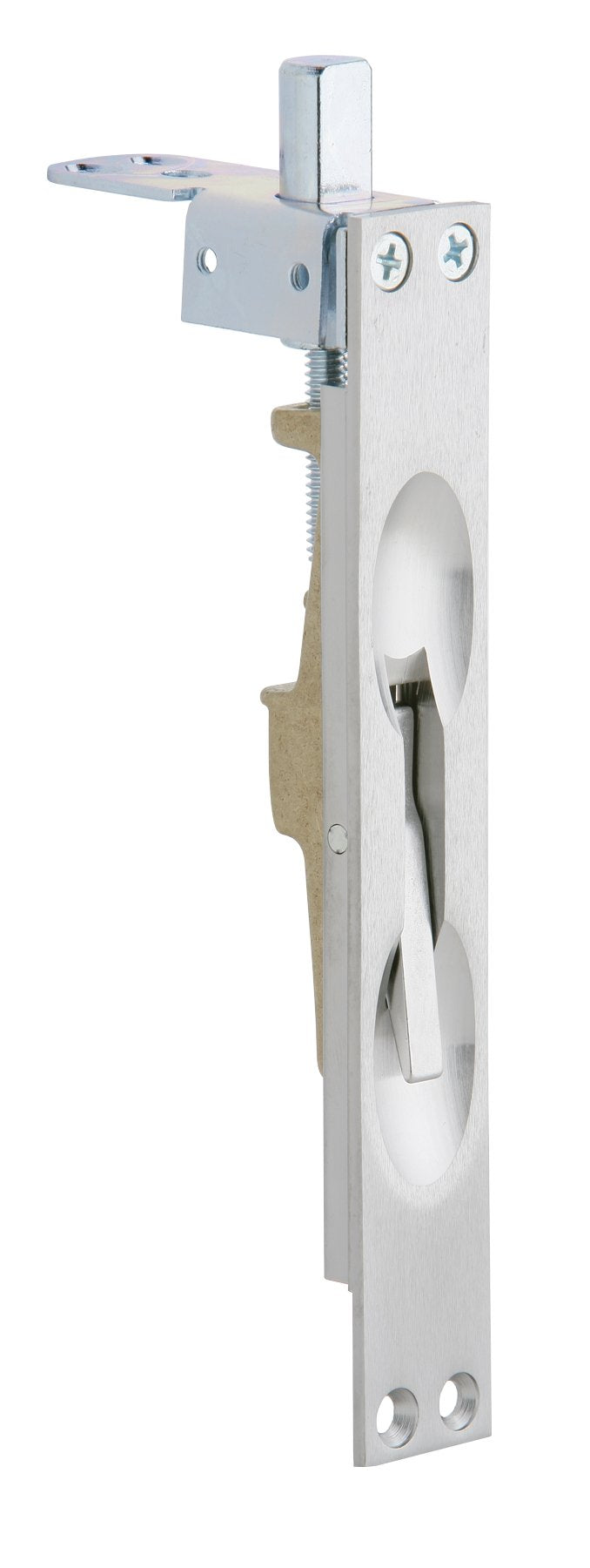 Ives FB358 Manual Flushbolt Satin Chrome