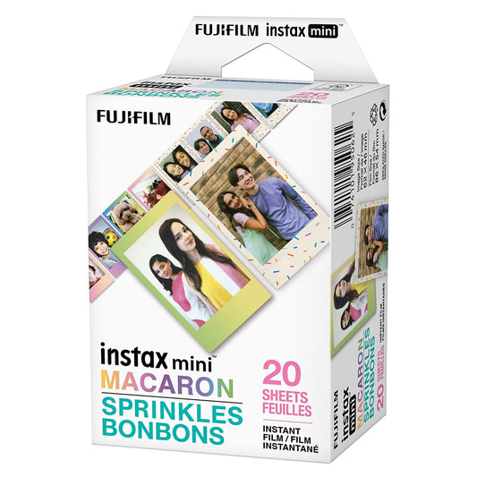 Fujifilm Instax Mini Instant Film Macaron/Sprinkles 20 Pack