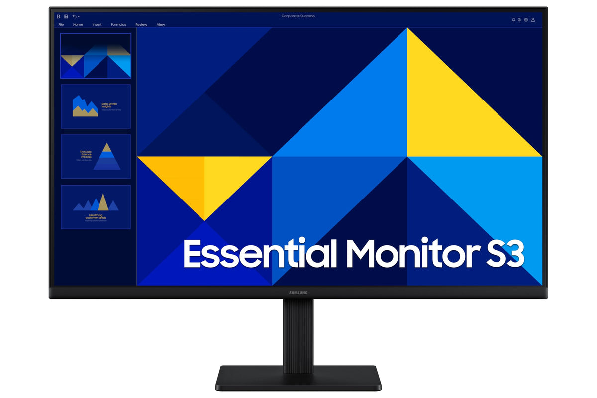Samsung 27" S3 (S30GD) IPS LED FHD 100Hz Monitor (HDMI, D-sub) - Black - LS27D300GANXZA