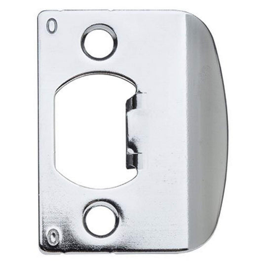 Kwikset 3437 Strike Plate Satin Chrome