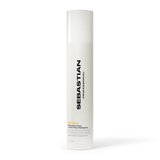Sebastian Professional Shaper Hairspray, 50 VOC% | Flexible to Medium Hold | Brushable with Control | 10.6 oz