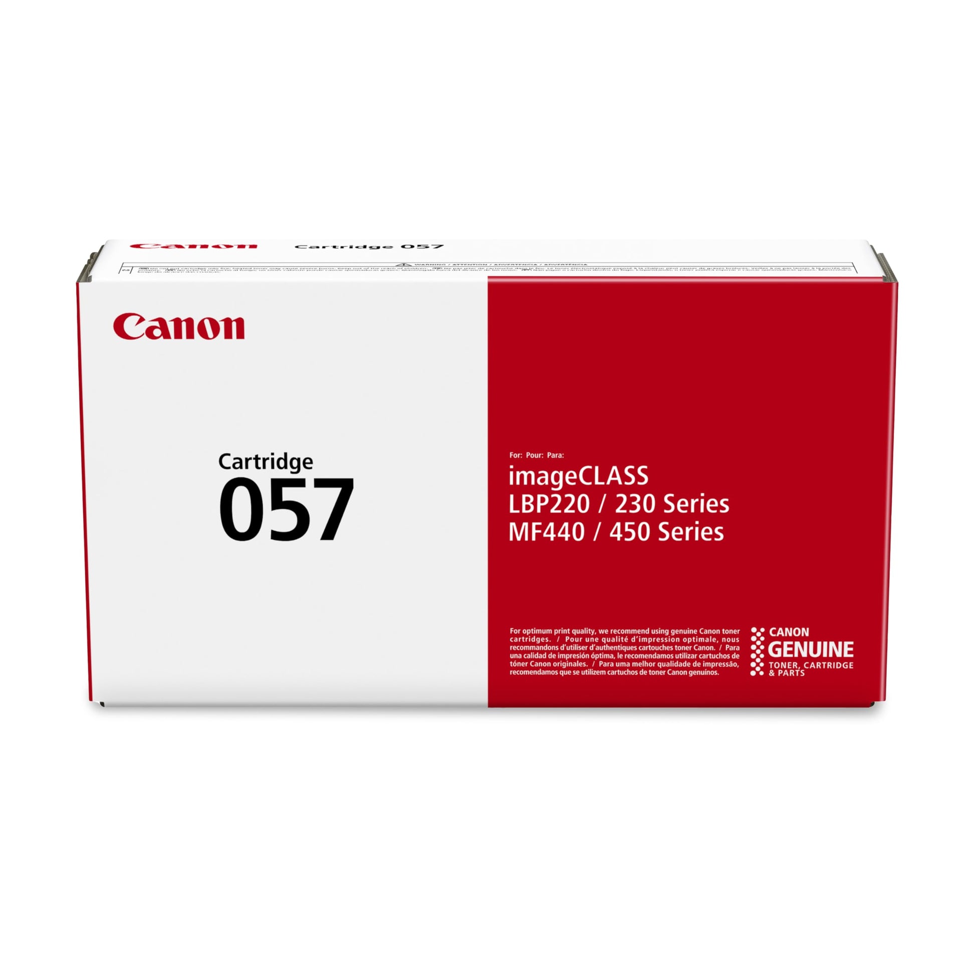 Canon Cartridge 057 Black Standard Toner