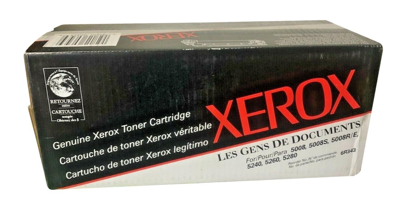 Xerox Black Toner Cartridge 006R00343 3000 Yield