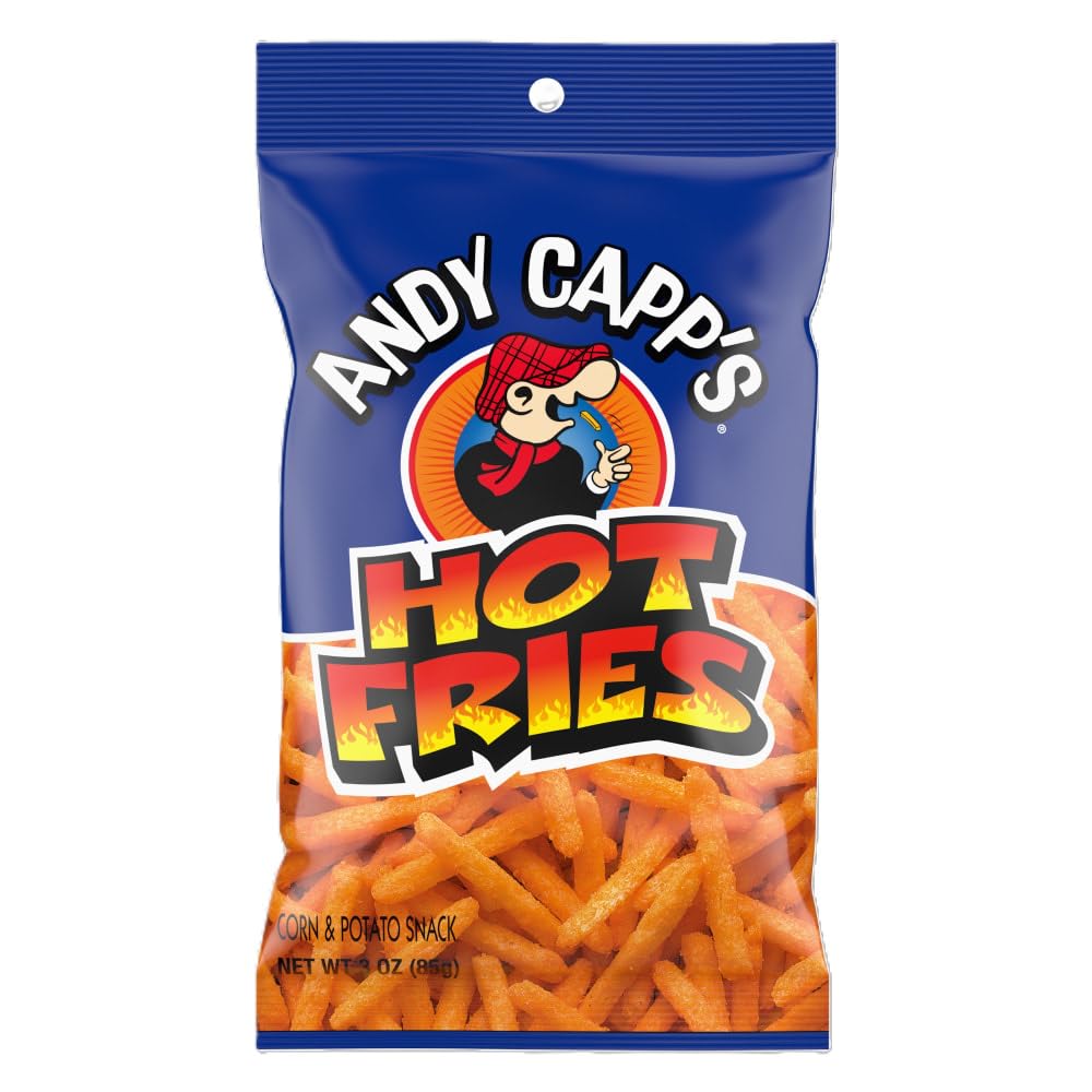 Andy Capp's Hot Fries 3 oz 7 Pack
