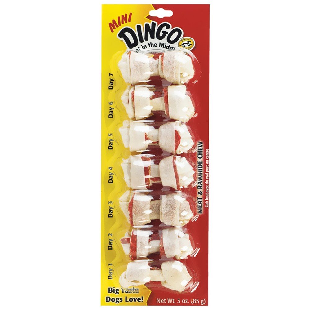 United Pet P30020-12 Dingo Knotted Rawhide Chews