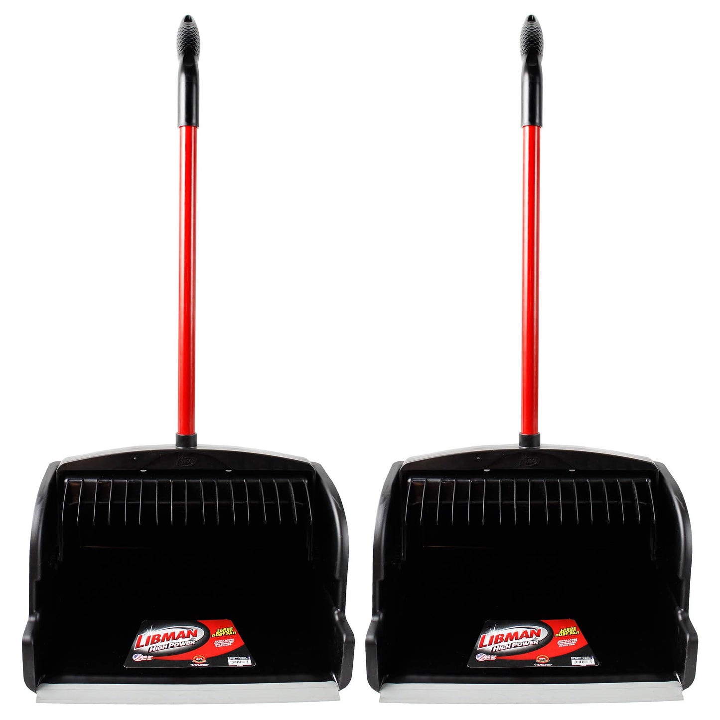 Libman Commercial 1168 Large Scoop Dust Pan 16" 2-Pack