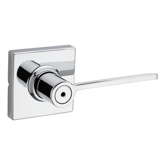 Kwikset Ladera Privacy Door Lever Polished Chrome