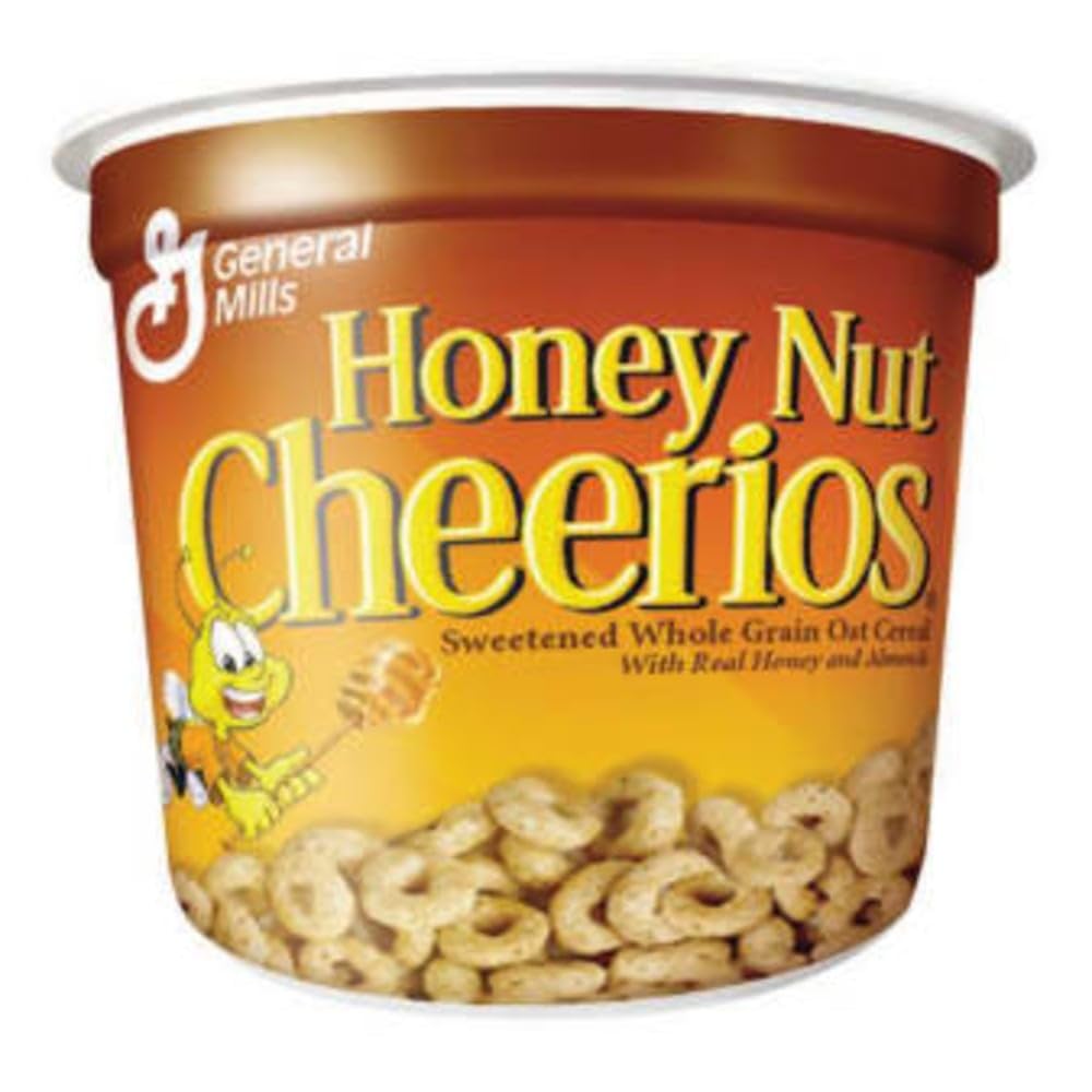 Cheerios Honey Nut Cereal Cup 1.8 oz, 60 Pack