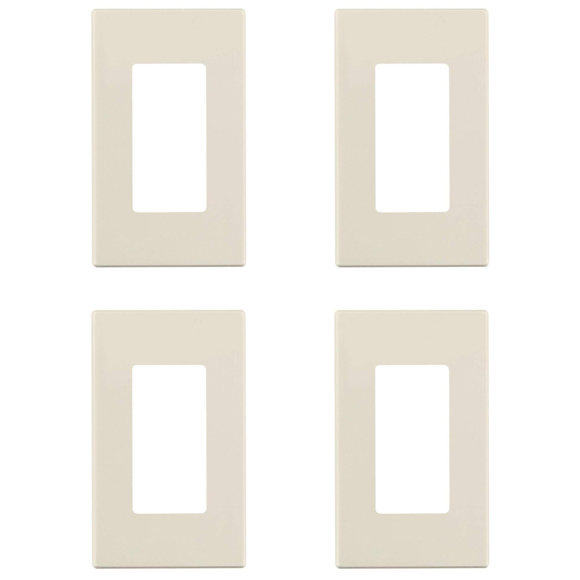 Leviton C36-80301-0ST Screwless 1-Gang Wall Plate