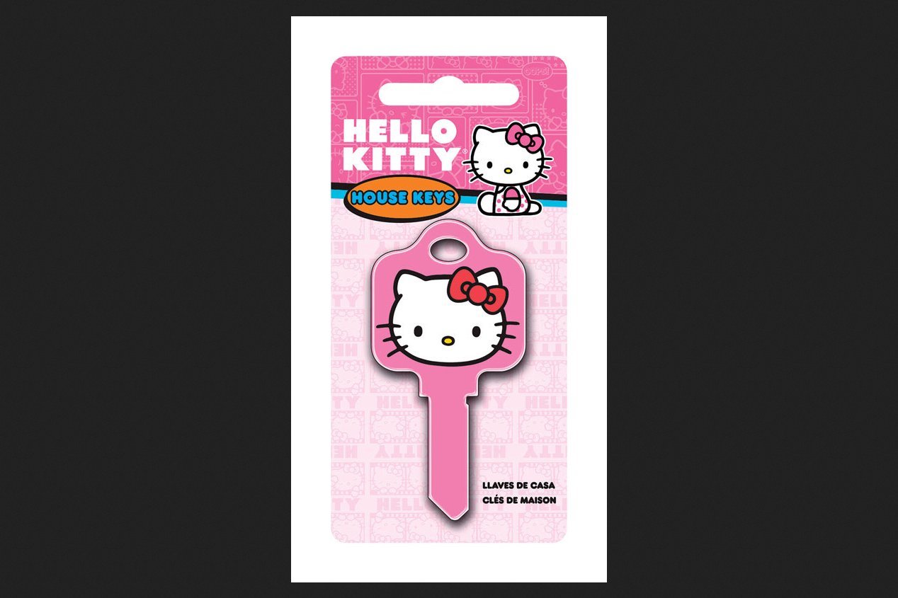 HILLMAN HELLO KITTY KEY PINK S