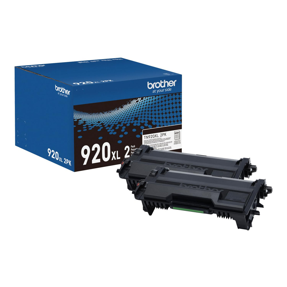 Brother TN920XL High-Yield Toner 2-Pack