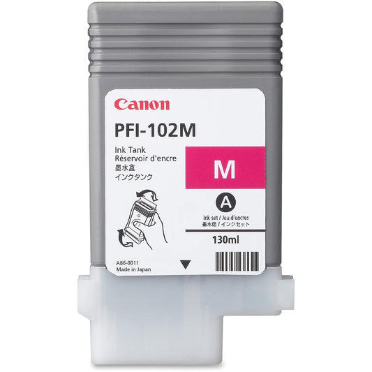 CNM0897B001AA - Canon Magenta Ink Tank For imagePROGRAF iPF500, iPF600, and iPF700 Printers
