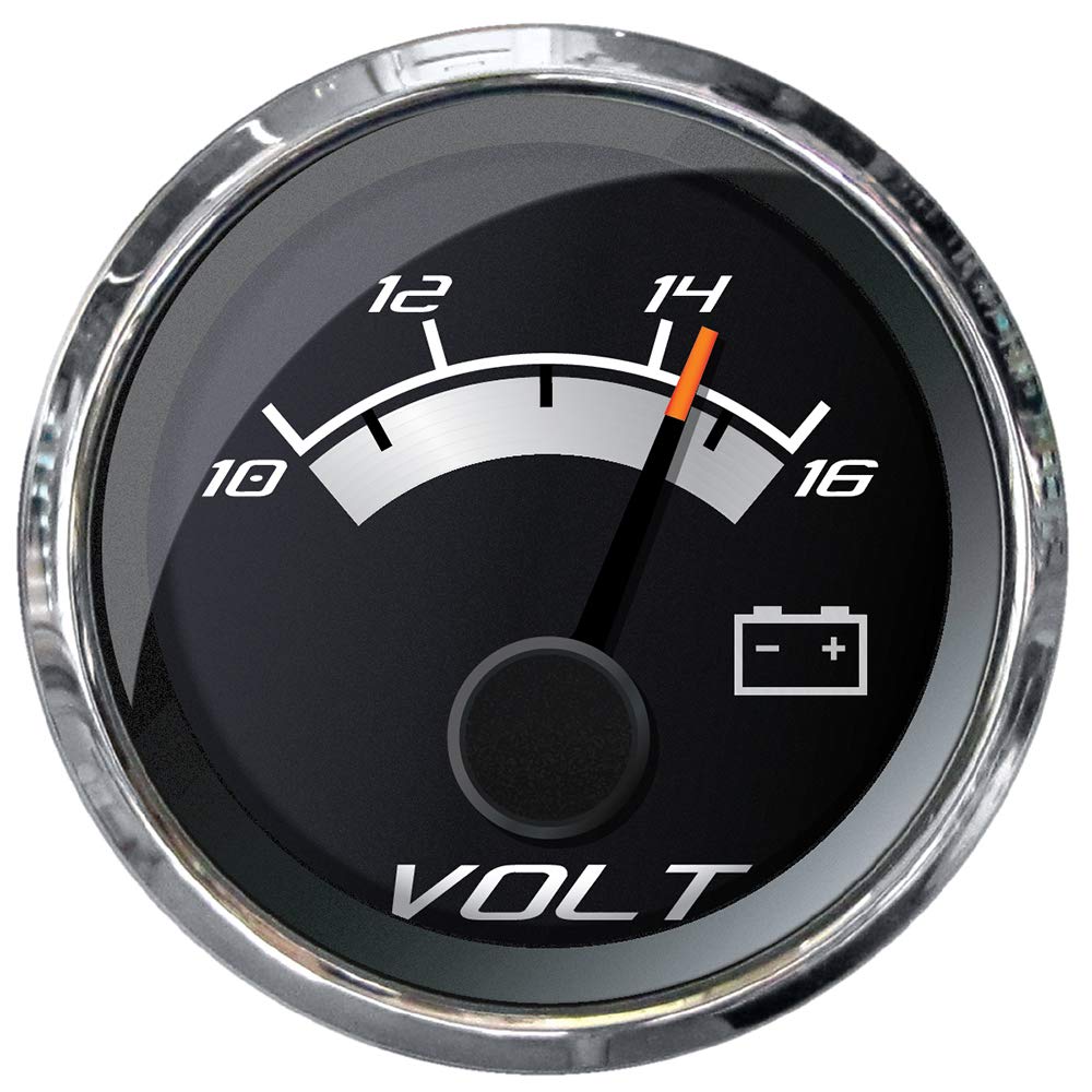 Faria Platinum 2" Voltmeter 10-16 VDC