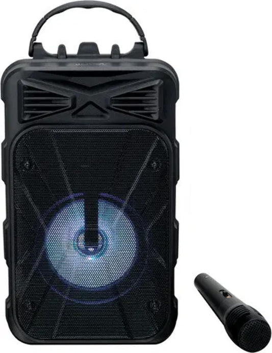 iLive Tailgate Karaoke Speaker with Mic & Light