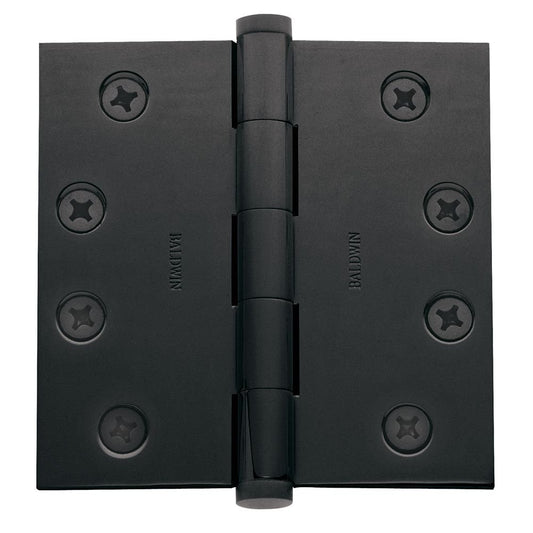 Baldwin 1040102I Square Mortise Hinge, Oil Rubbed Bronze by Baldwin