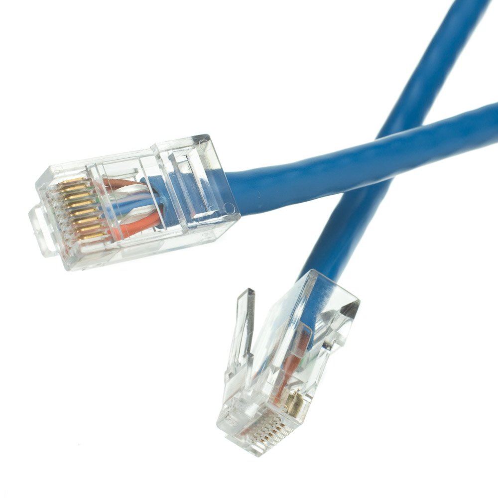 CableWholesale Cat5e Ethernet Cable 50ft Blue