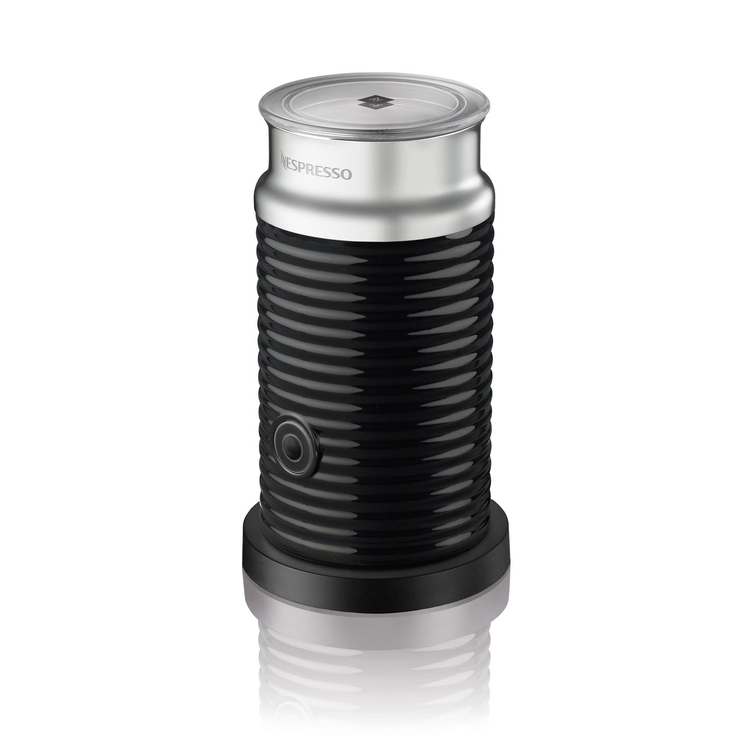 Nespresso Aeroccino 3 Milk Frother, Black, Steel