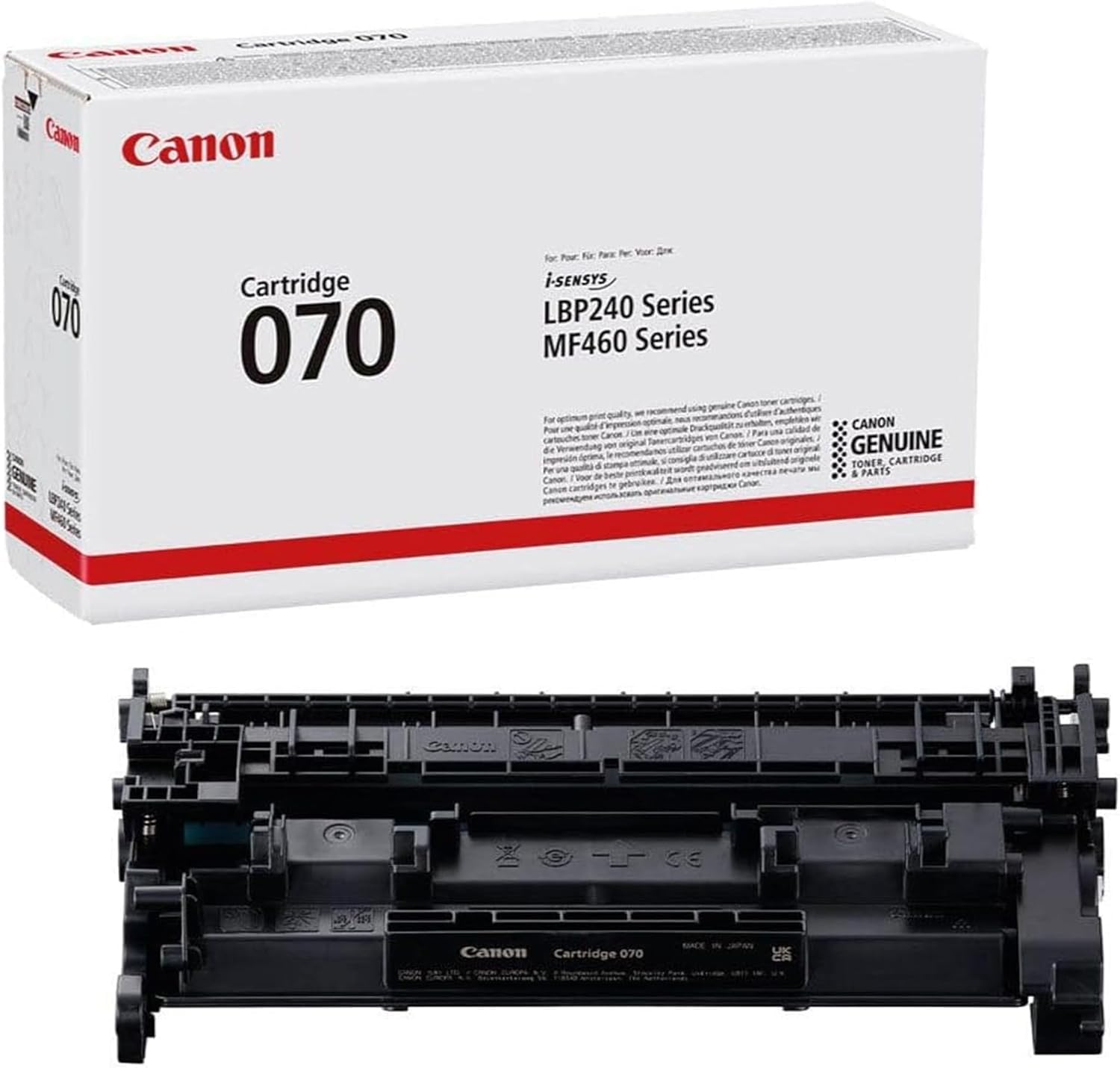 Canon Cartridge 070 Black Toner 3,000 Pages