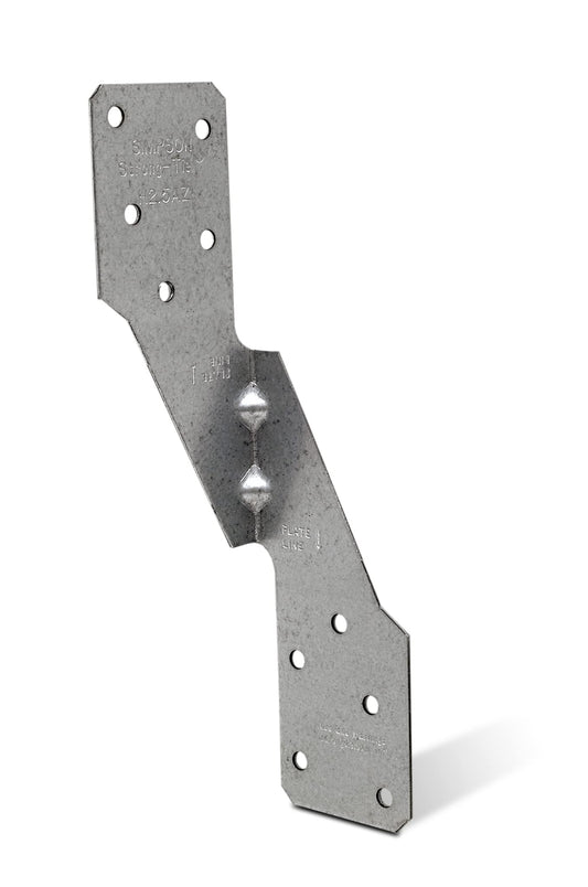 Simpson Strong Tie Simpson Strong Tie H2.5AZ ZMAX Galvanized 18-Gauge Hurricane Tie