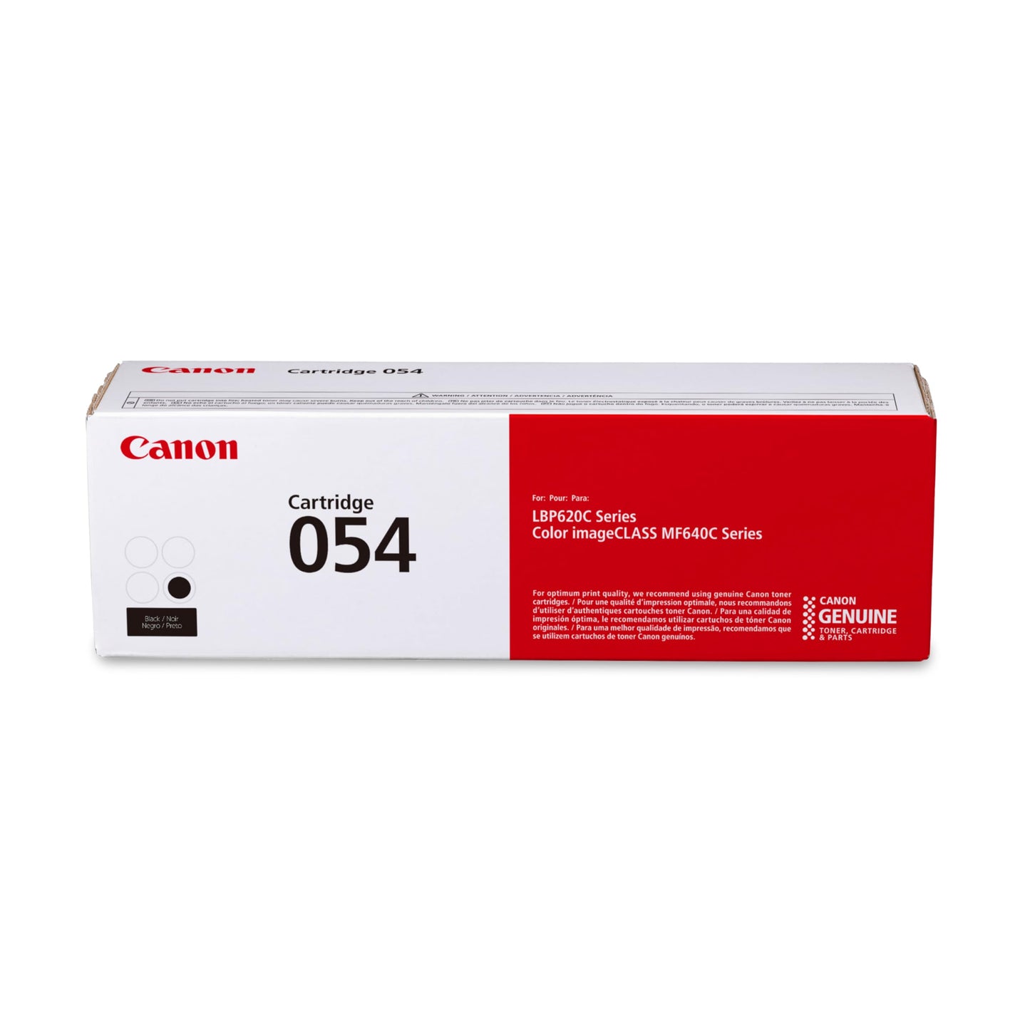 Canon Genuine 054 Yellow Toner Cartridge Compatible with LBP622Cdw, LBP623Cdw, MF641Cdw, MF642Cdw, MF644Cdw