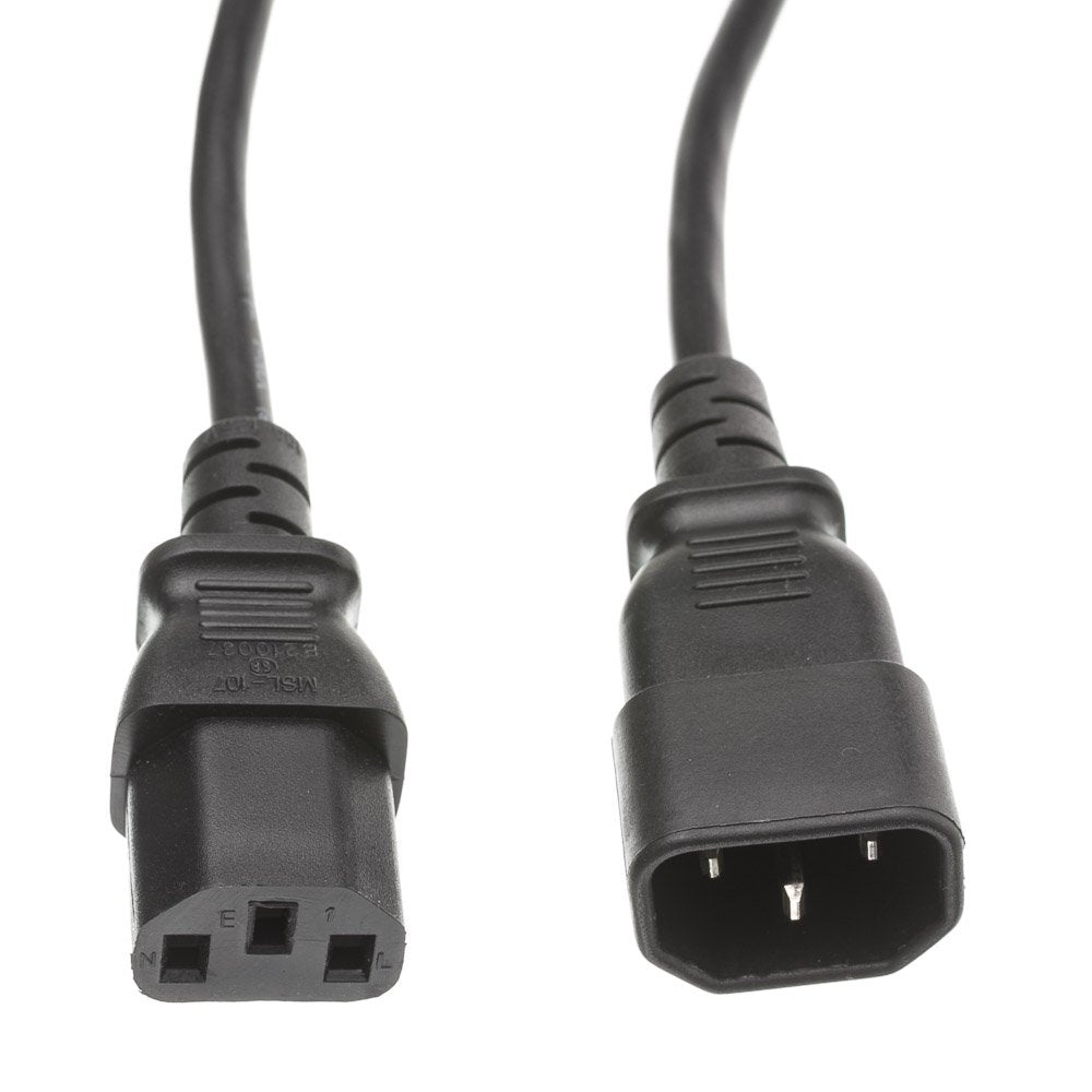 CableWholesale 25ft C13 to C14 Power Extension Cord