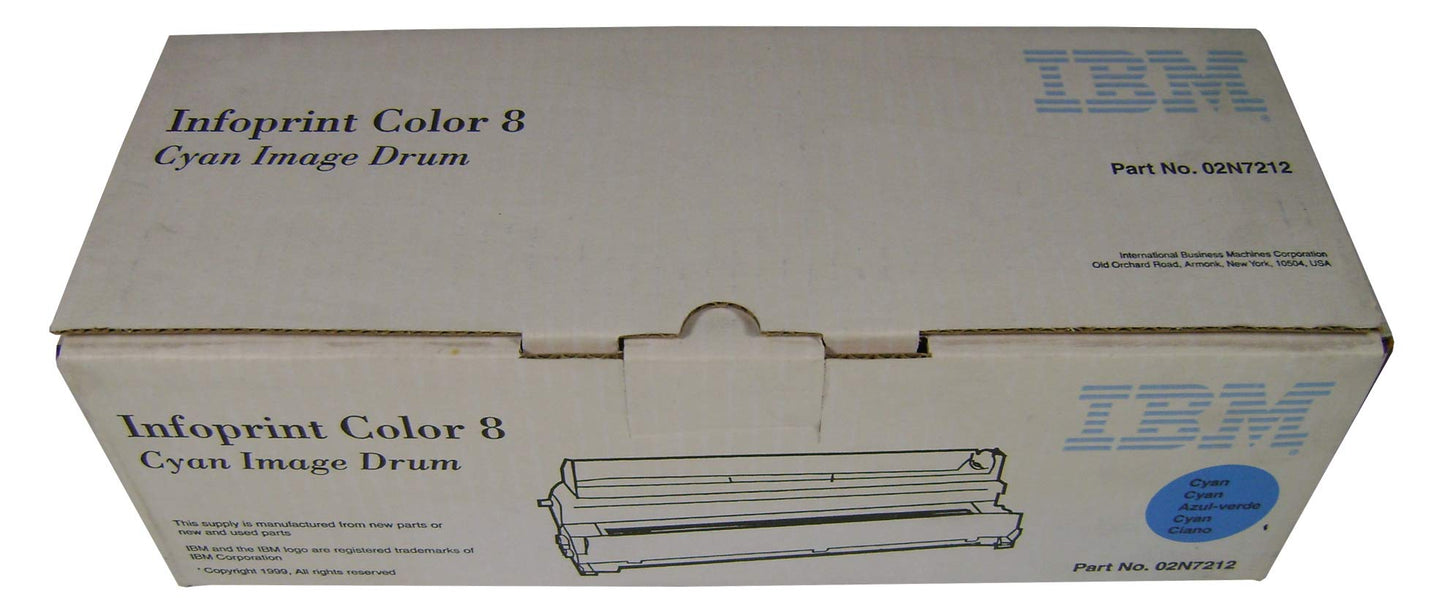 IBM 02N7212 Cyan Laser Toner Drum