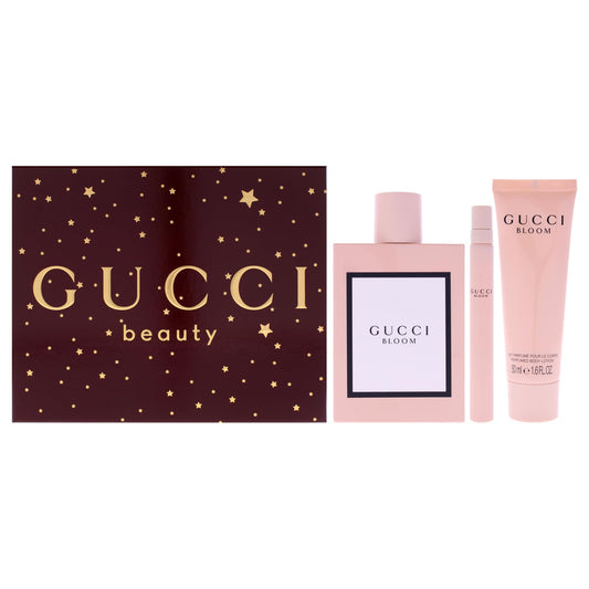 Gucci Bloom Gift Set for Women 3 Pc