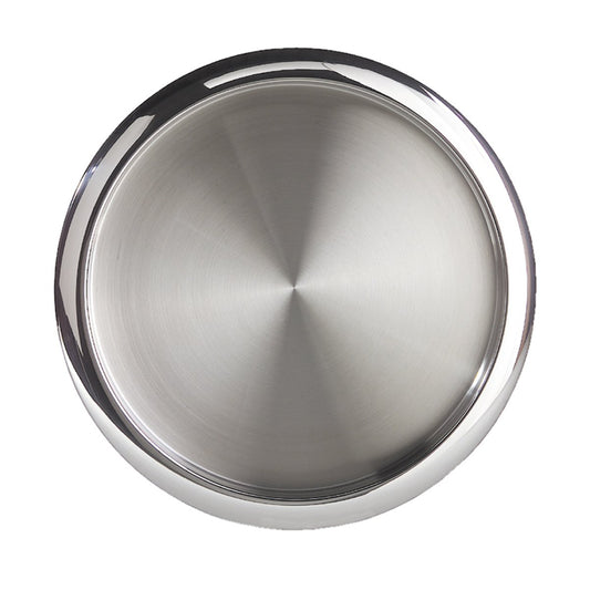 OGGI Round Stainless Steel Tray 14"