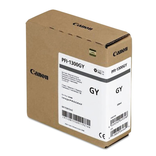 Canon PFI-1300 Gray Ink Cartridge 0817C001AA