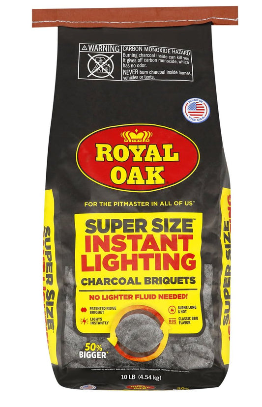 Royal Oak Super Size Instant Charcoal Briquet 10lb