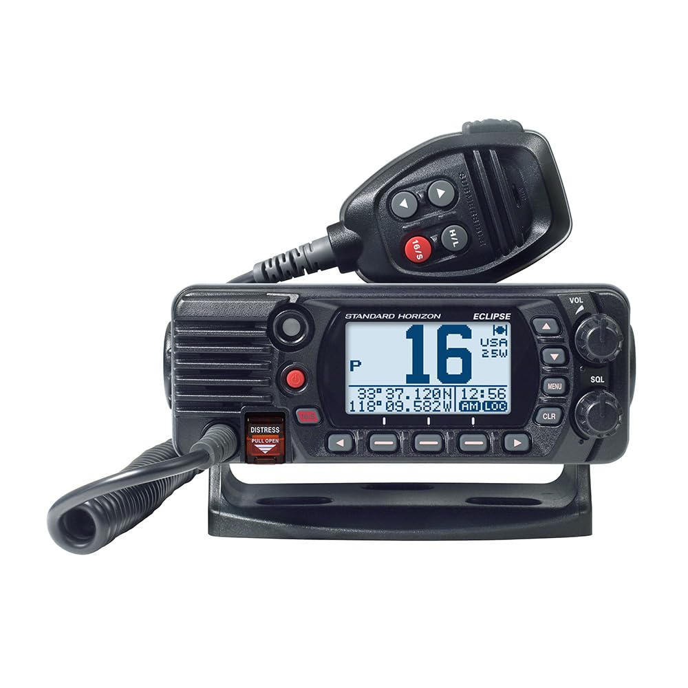 Standard Horizon GX1410B Eclipse VHF Radio 25W Black