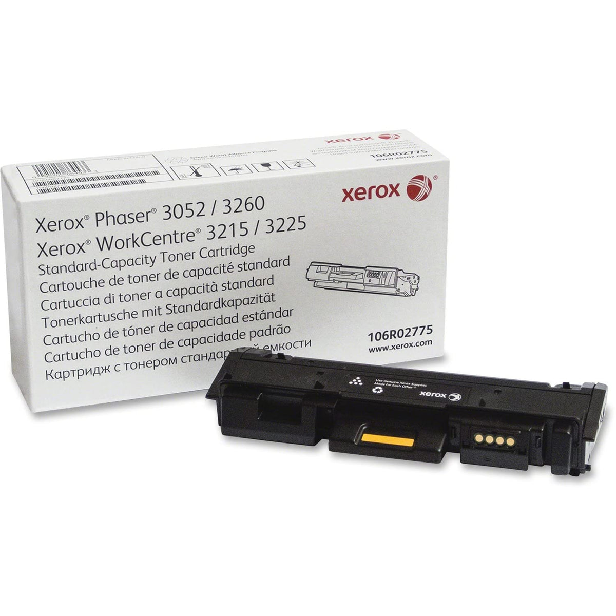 Xerox 106R02775 Standard Capacity Toner Cartridge, Black - in Retail Packaging XER106R02775