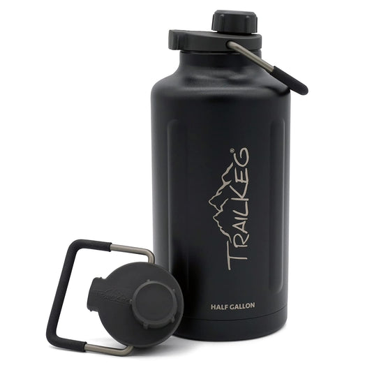 TrailKeg Sports Water Bottle 64 oz Stainless Steel